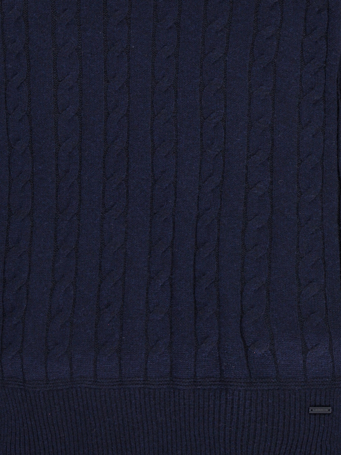 Herren Strickschal mit Kaschmiranteil