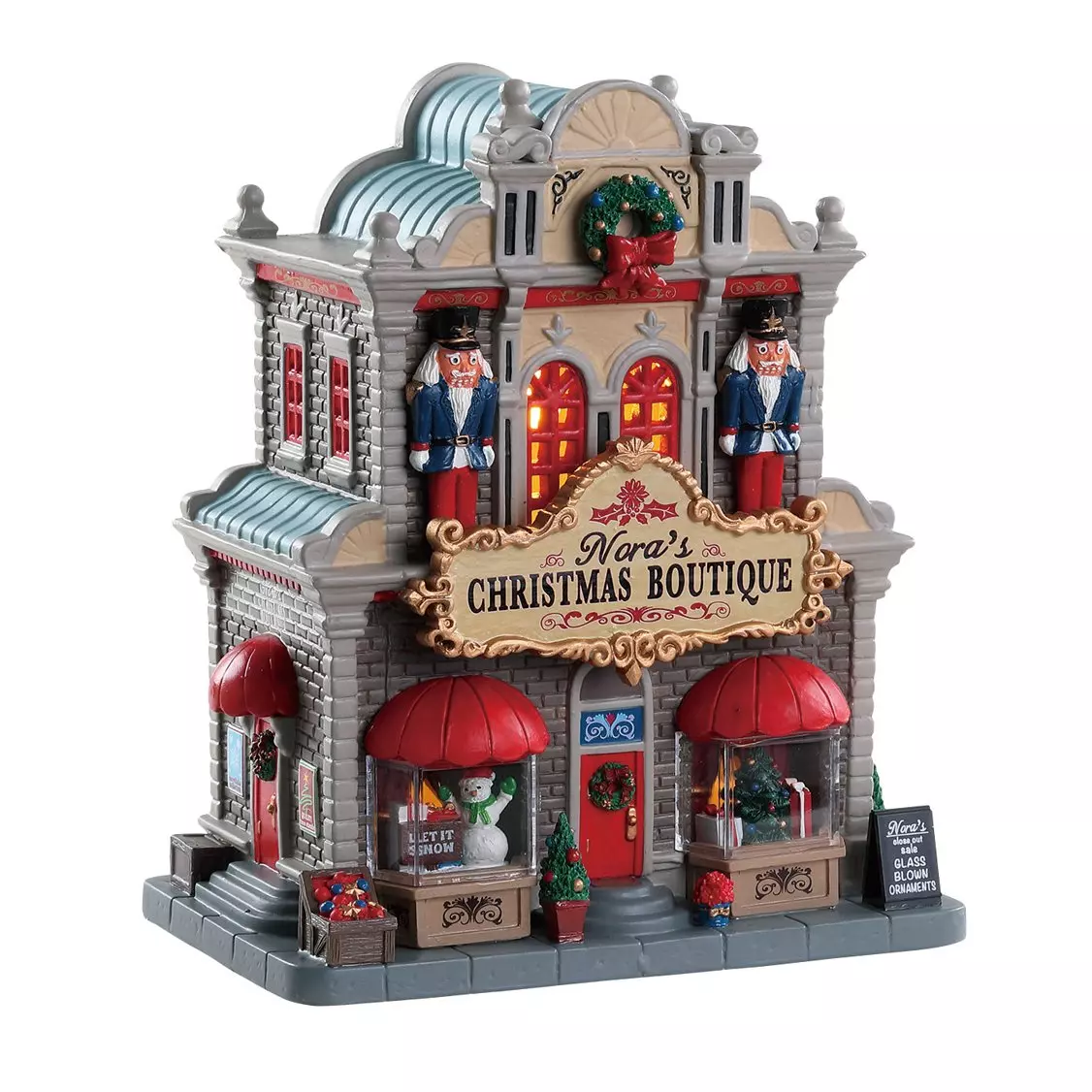 Village de Noël Lemax à piles lumineux Boutique de Noël de Nora