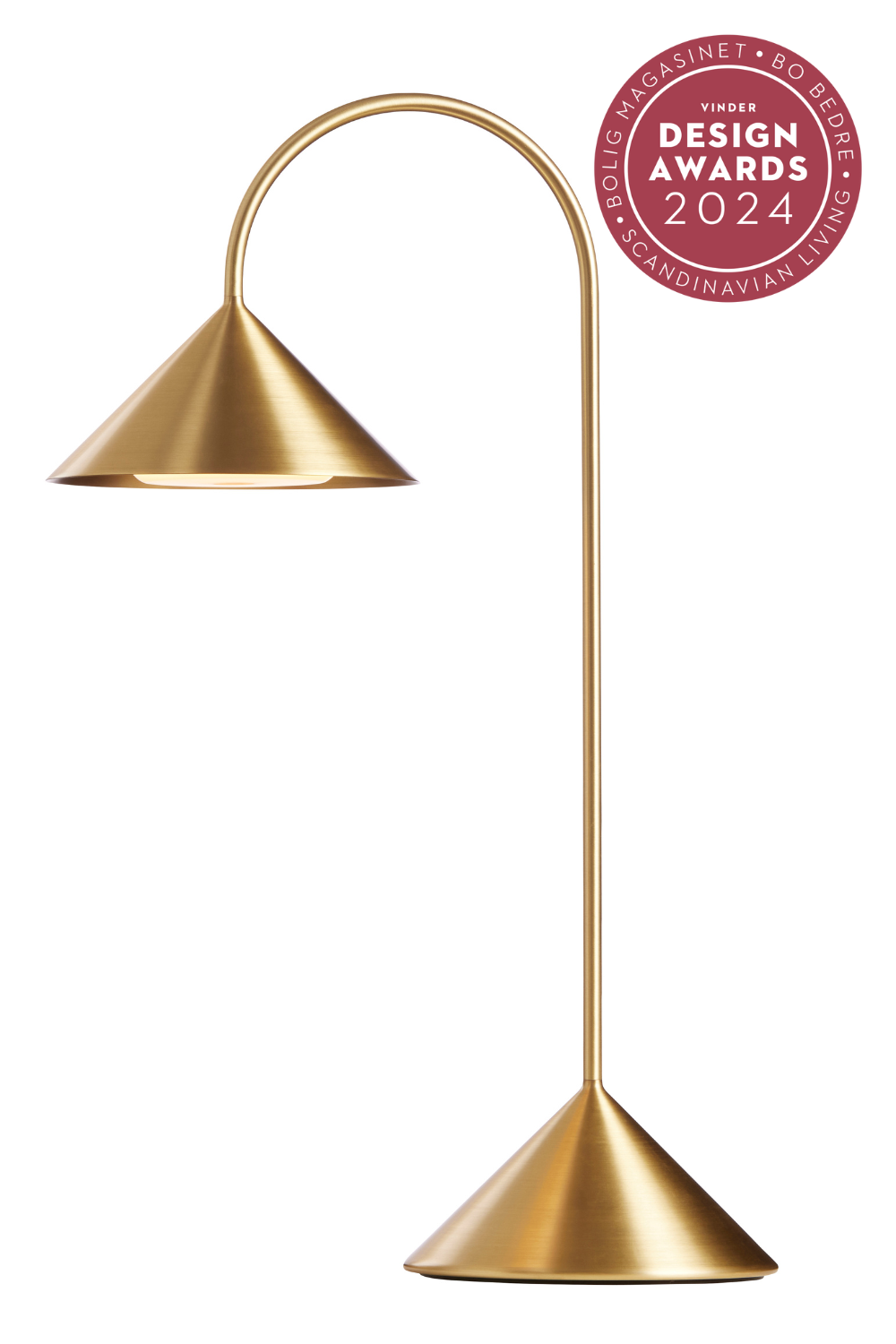 Frandsen  Grasp Portable lampe, messing - H47