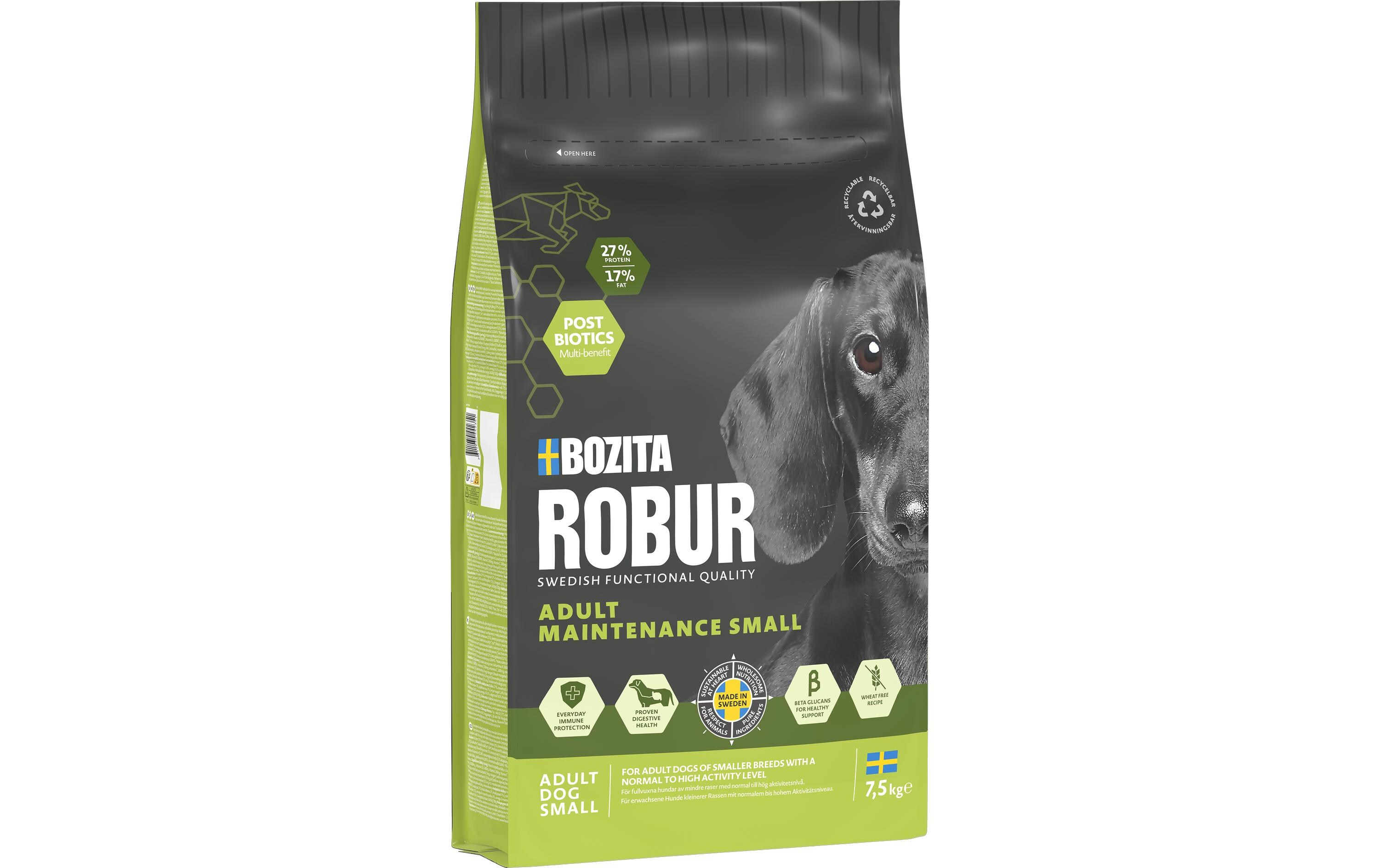 Trockenfutter Robur Adult Maintenance Mini 7.5 kgAlleinfuttermittel für Hunde