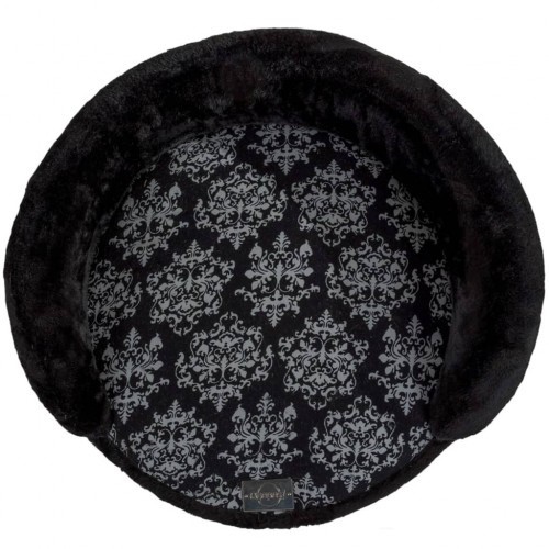 Barril arranhador de gato preto