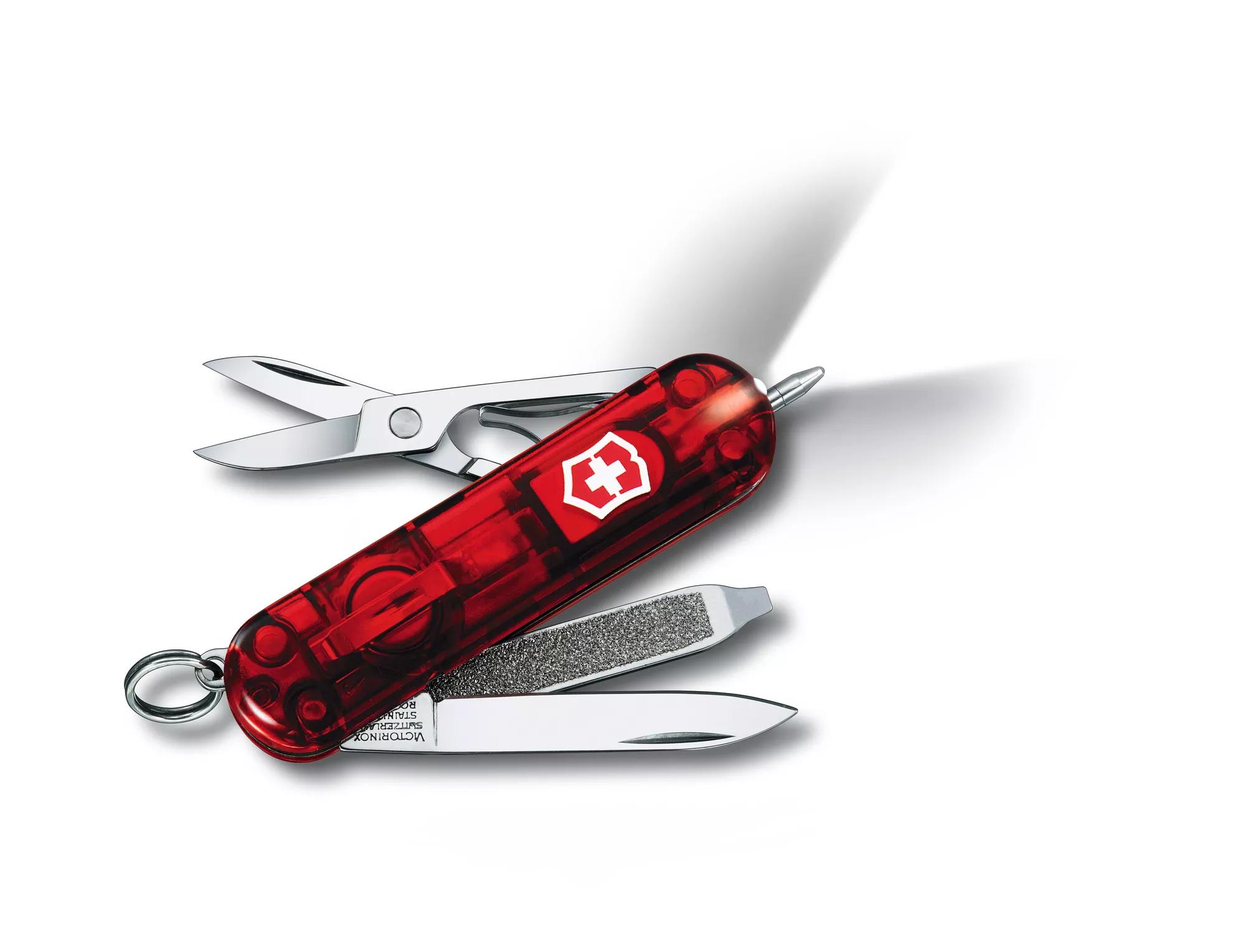 Signature Lite-rot transparent