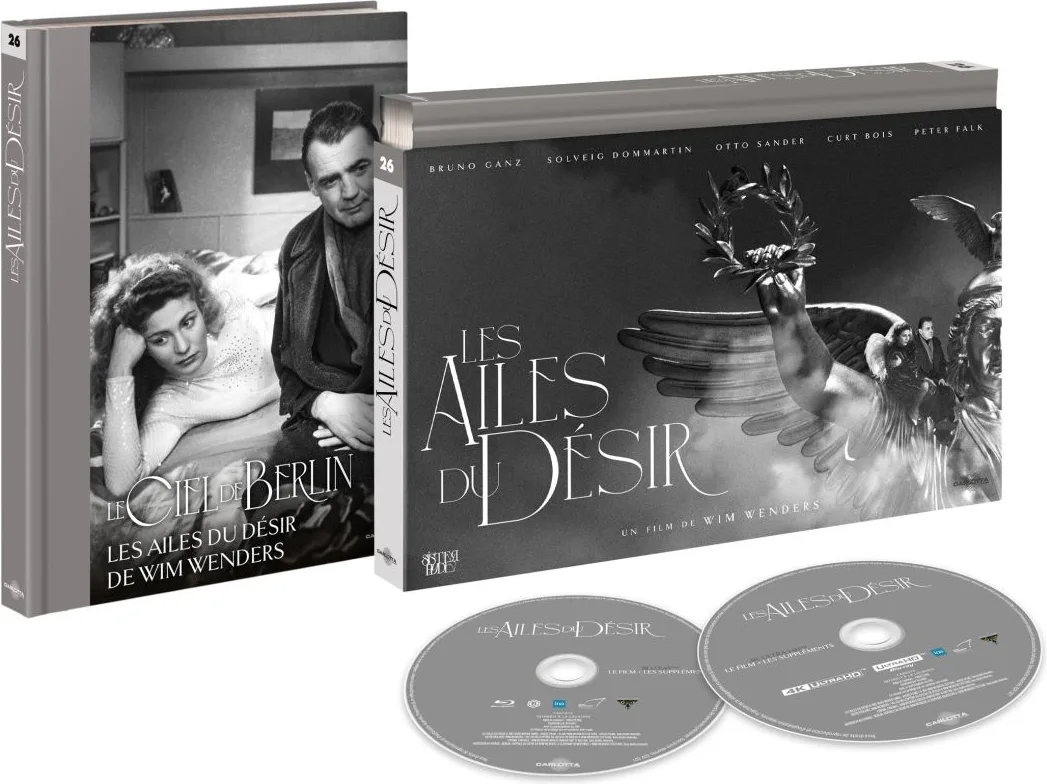 Les Ailes du Désir Coffret Ultra Collector (Blu-ray 4K UHD   Blu-ray) Disques Blu-ray films