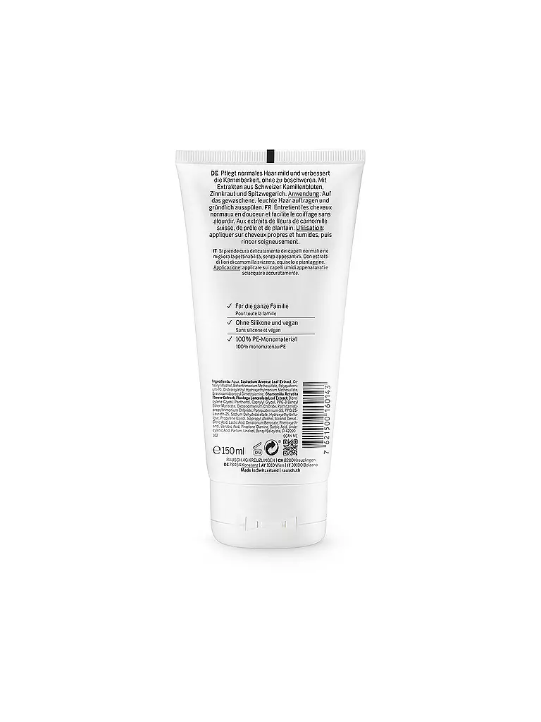 RAUSCH Pflege-Conditioner mit Schweizer Kräutern 150ml keine Farbe