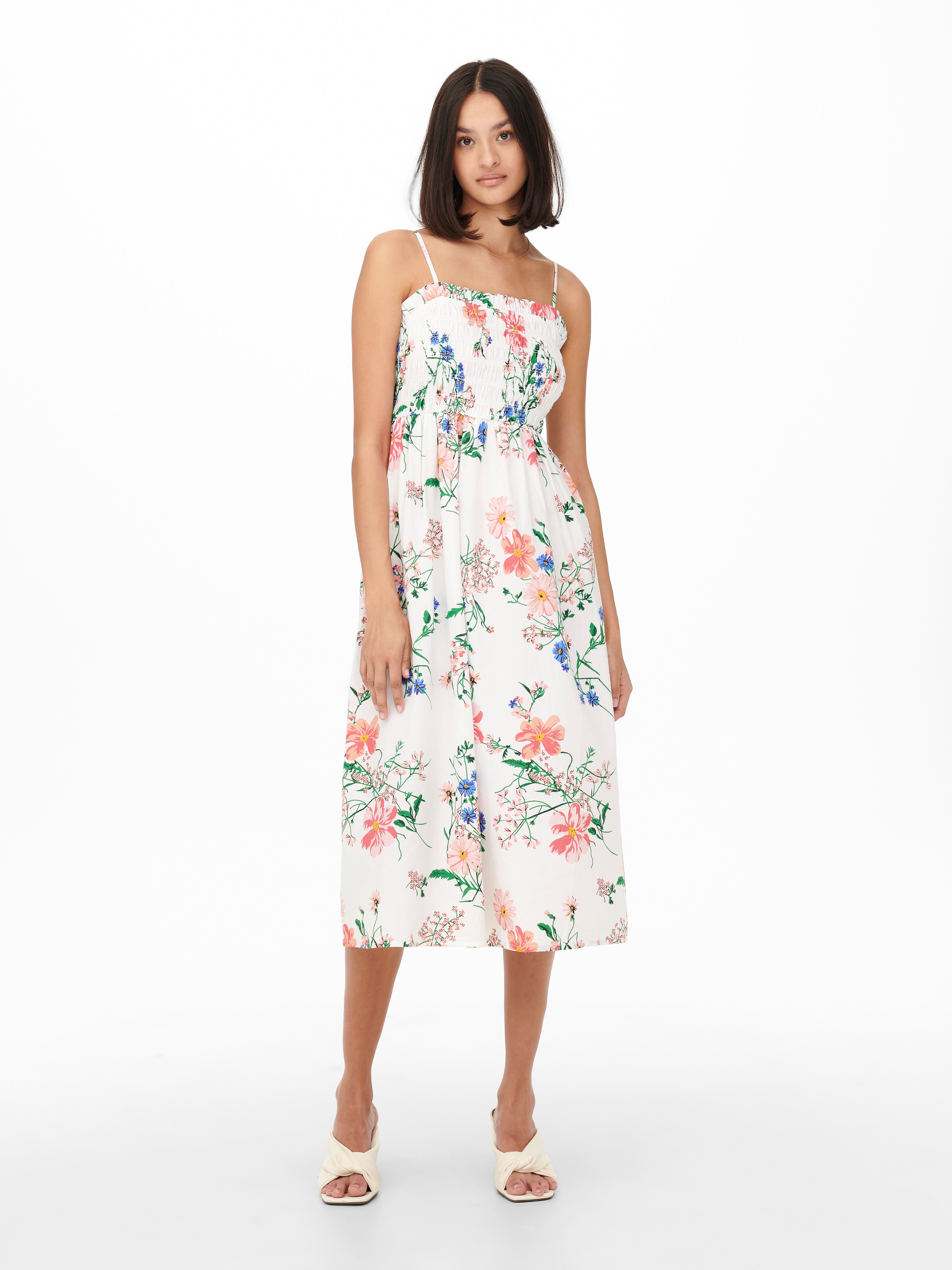 JDYBEA Kittelkleid White