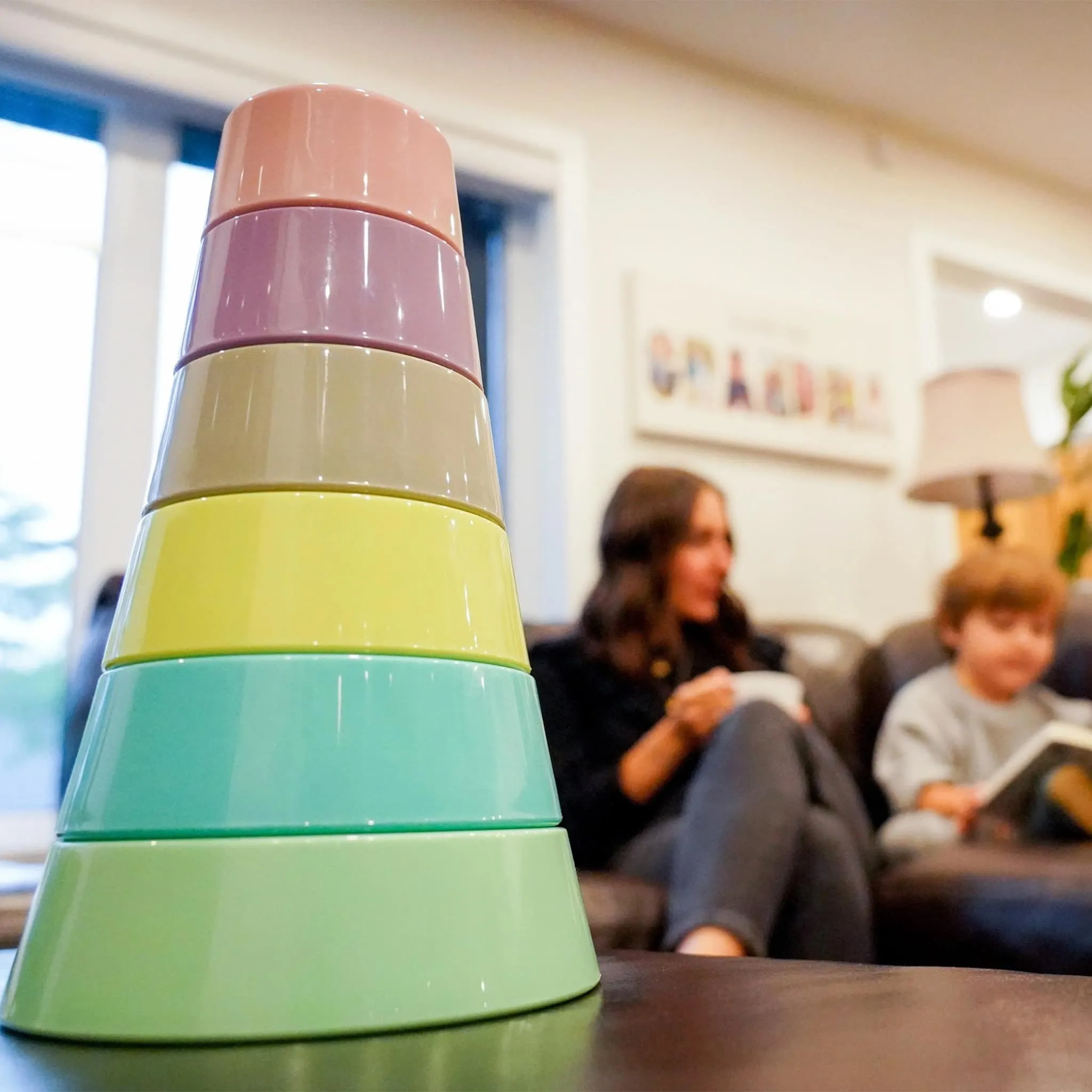 Melii Ensemble Bols et Couvercles en Silicone (6)