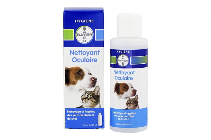 Nettoyant oculaire chien chat 100ml