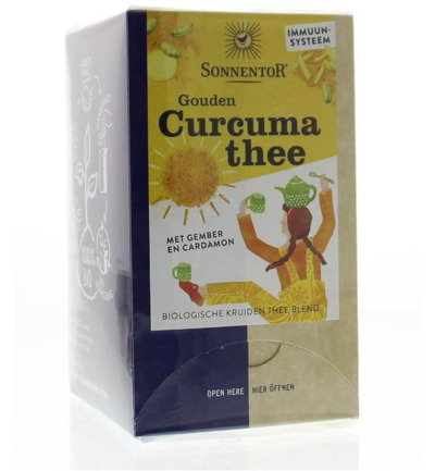 Sonnentor Gouden Kurkuma Thee Bio (18 stuks)