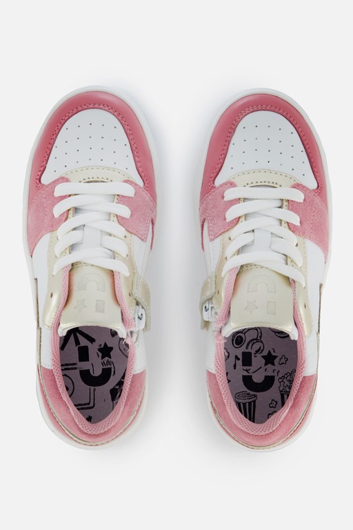Muyters Sneakers roze Leer
