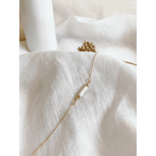 Bracelet Ombeline blanc magnesite