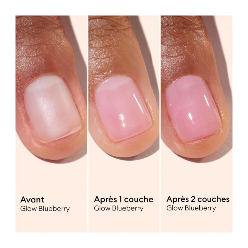 Vernis soin hydratant Active Glow Blueberry Manucurist 15ml