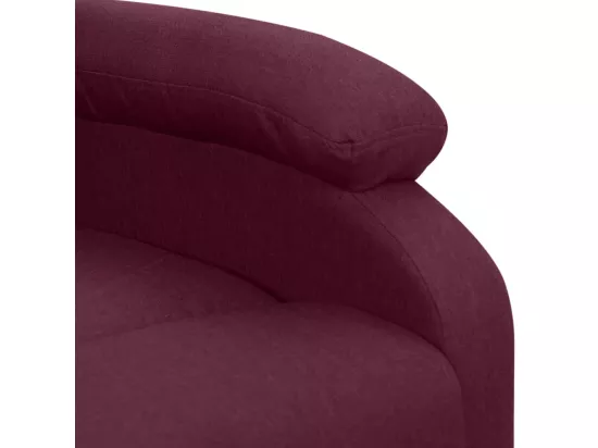 Prolenta Premium - Fauteuil de massage Violet Tissu