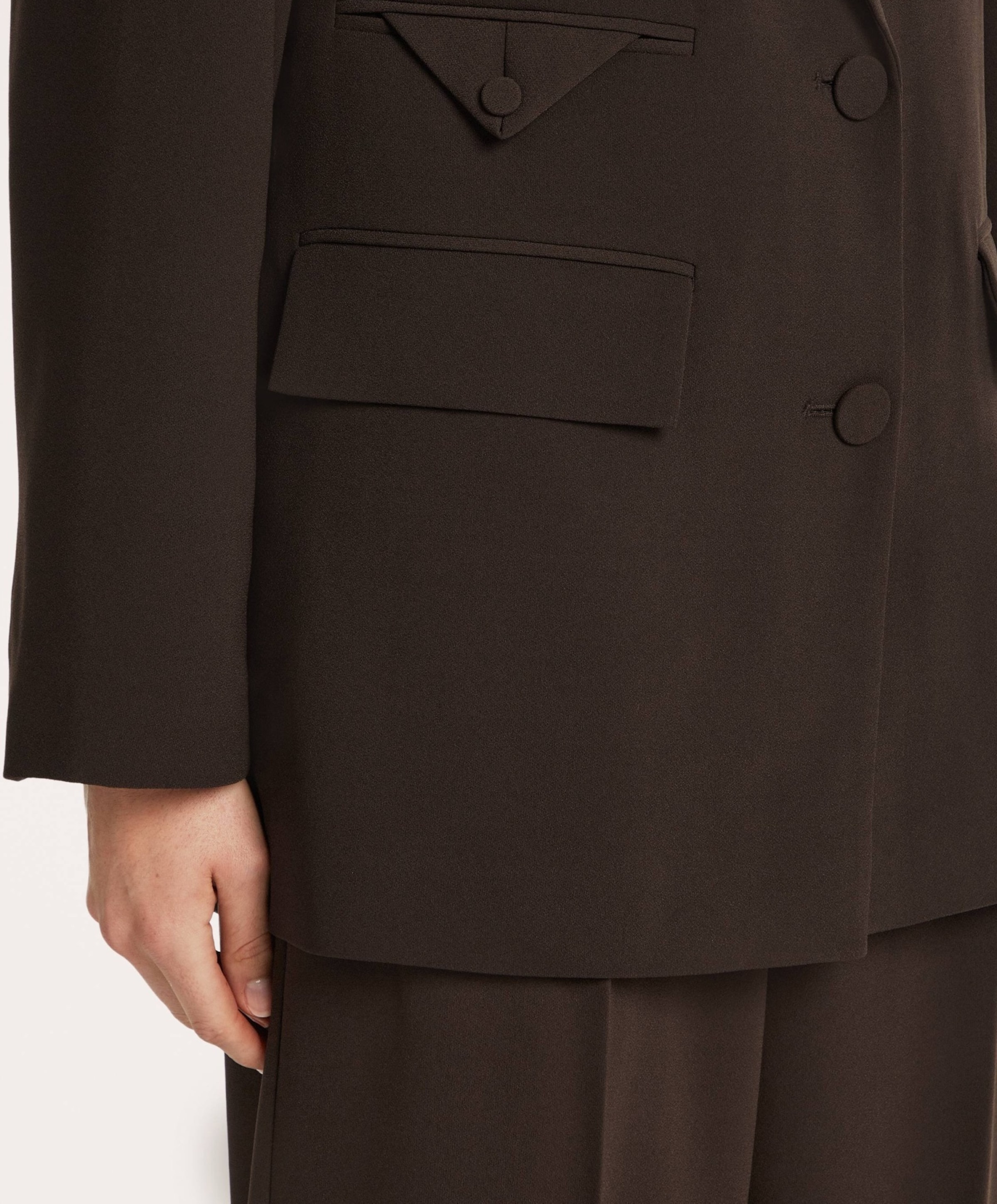 Beaumont Dames blazer bruin