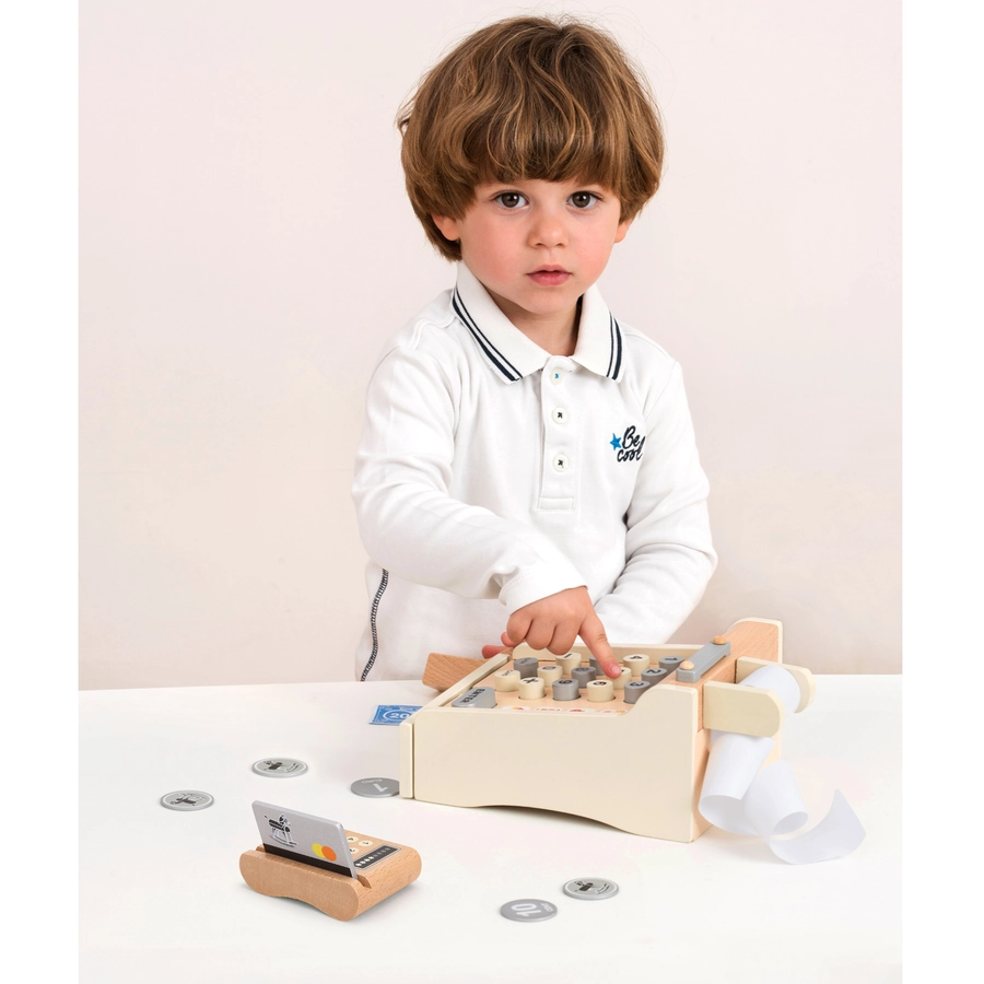 New Classic Toys Kasse, creme