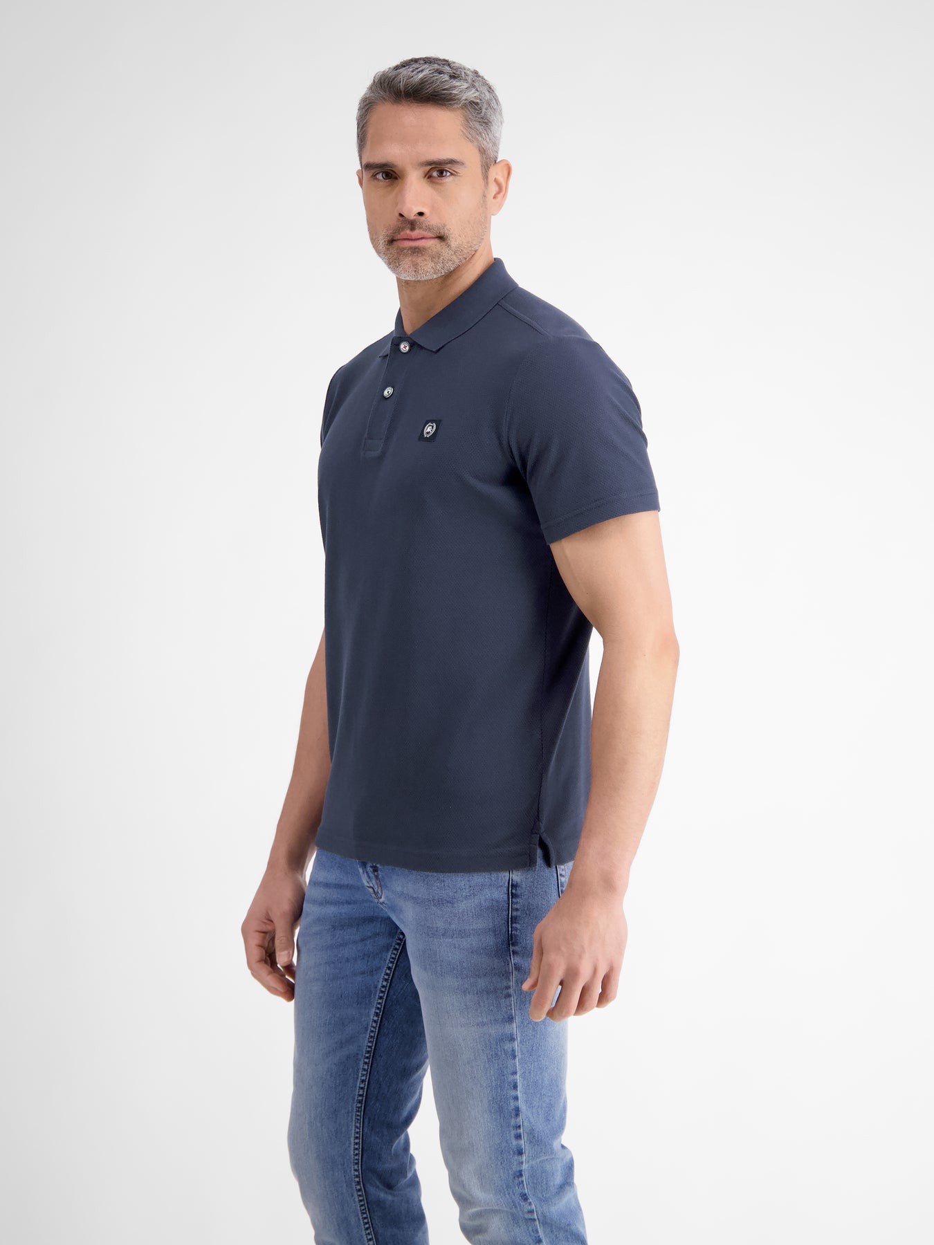 Poloshirt in weicher Waffelpiquéqualität