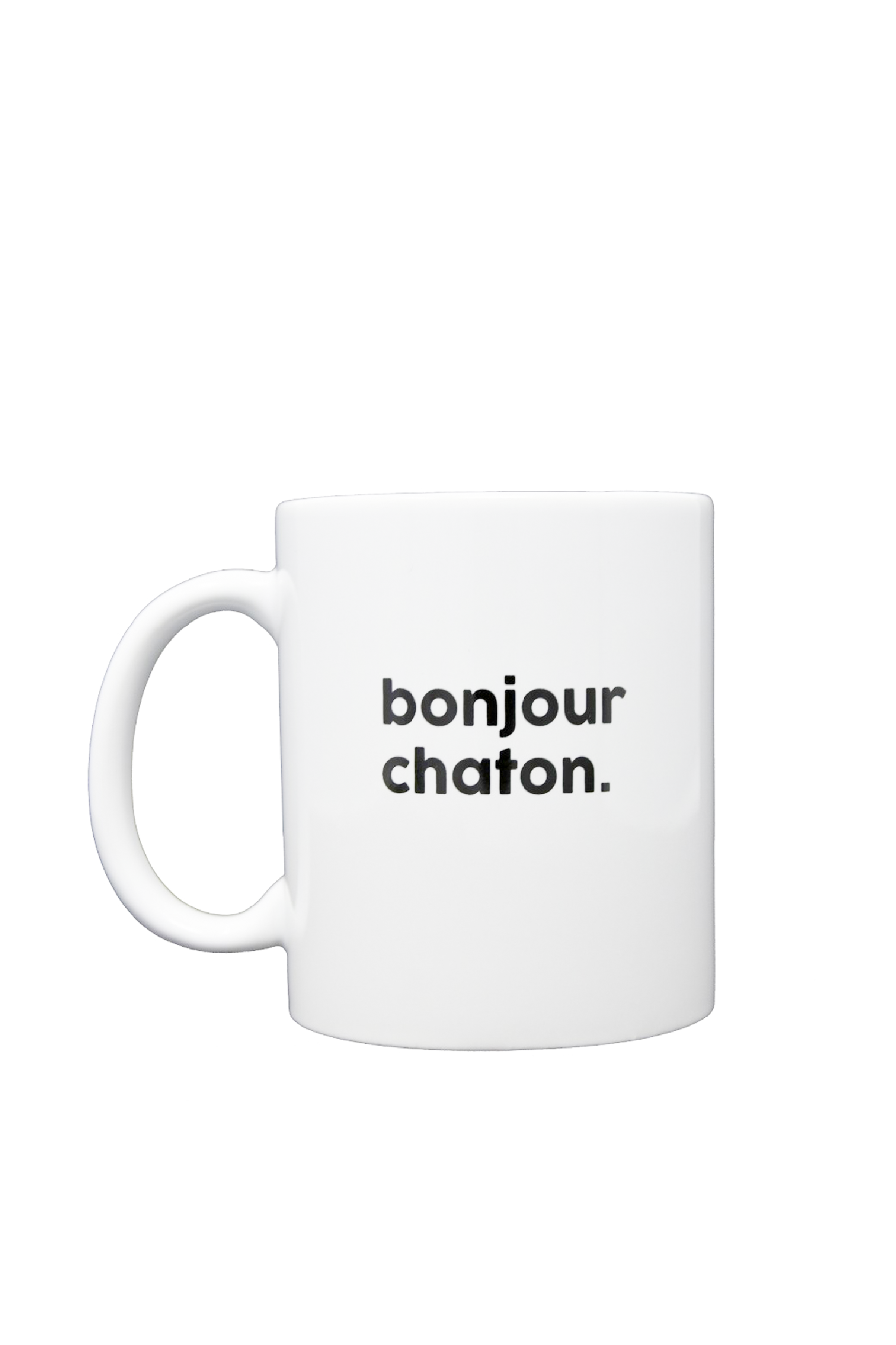 FÉLICIE AUSSI Tasse CHATON Blanc