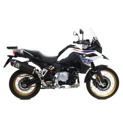 Silencieux Arrow Alu dark Maxi race-tech embout carbone