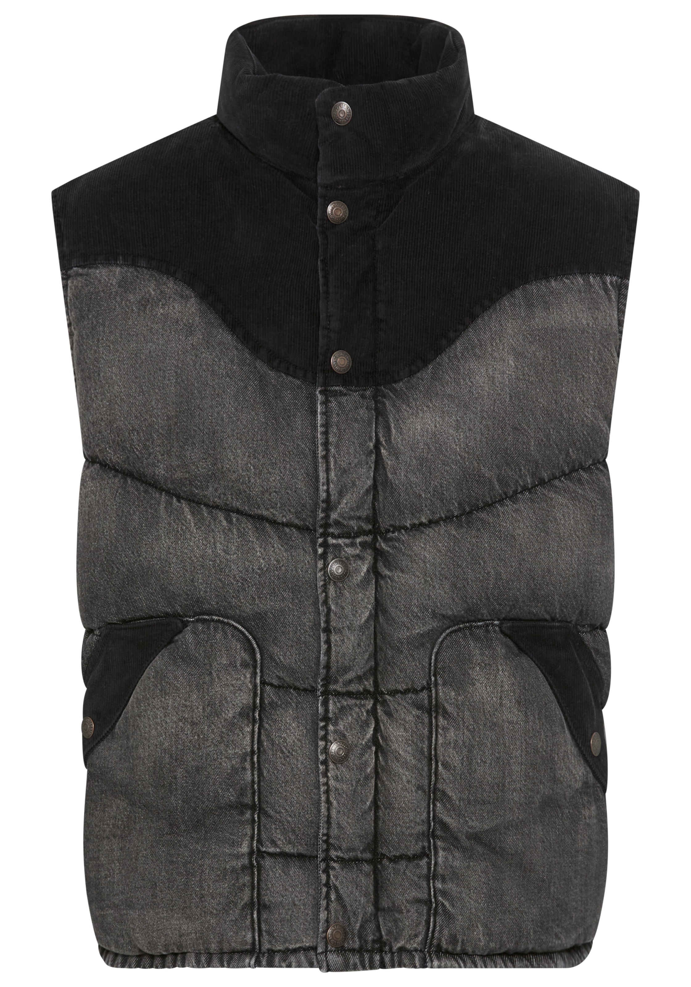 Levi's® Steppweste , Westernstyle