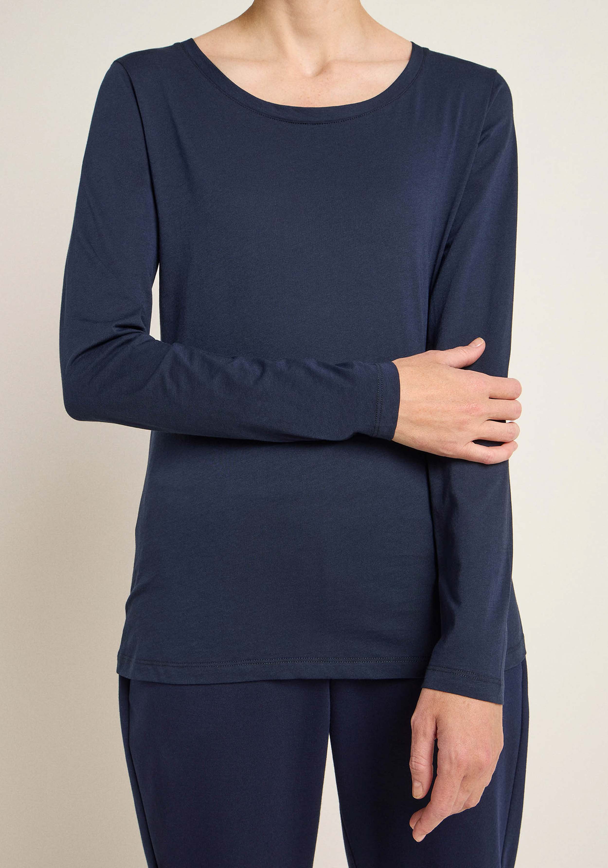 Lanius Langarmshirt Midnight