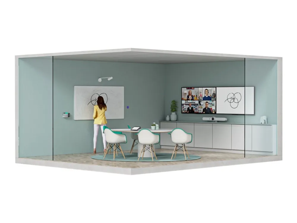 Logitech Scribe - Whiteboard-optagelseskamera - farve - 1080p