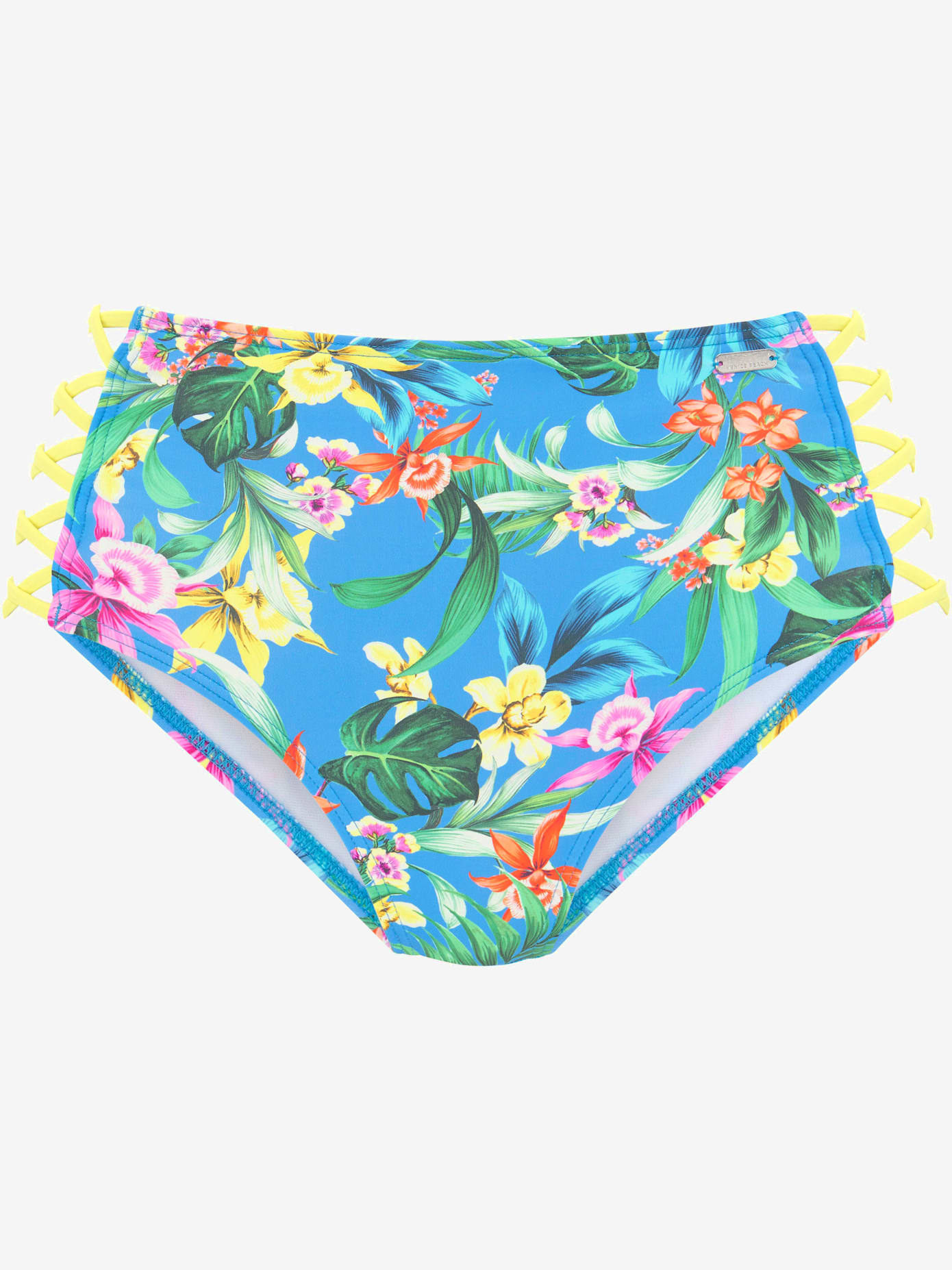 Bas de maillot de bain « imprimé, effet de couleur différent pour chaque pièce »