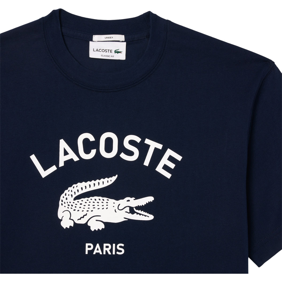 Lacoste Signature Print T-shirt Unisex