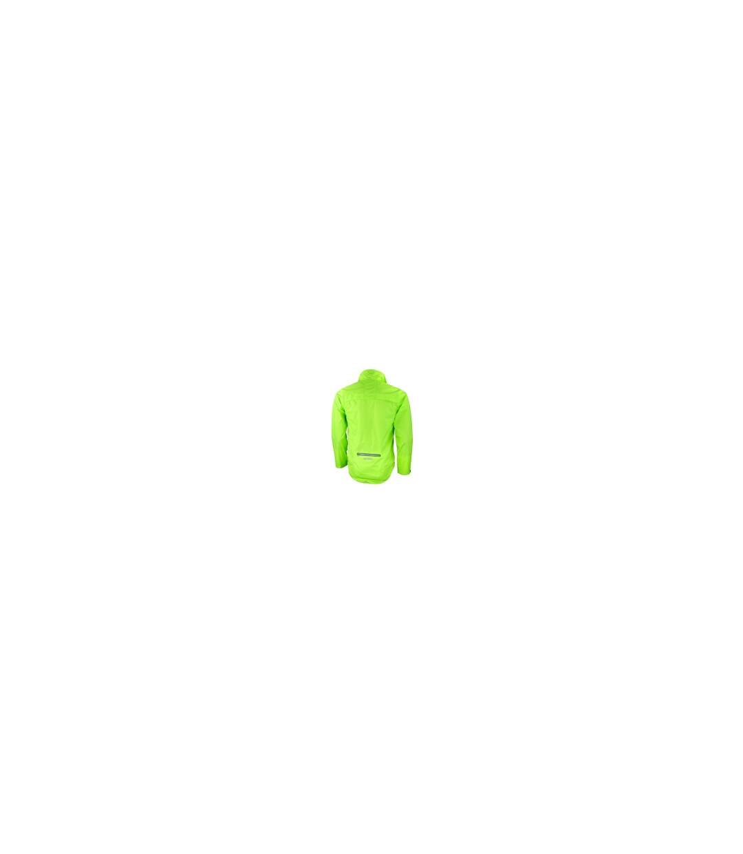 veste coupe-vent imperméable cycliste running S185X - jaune citron