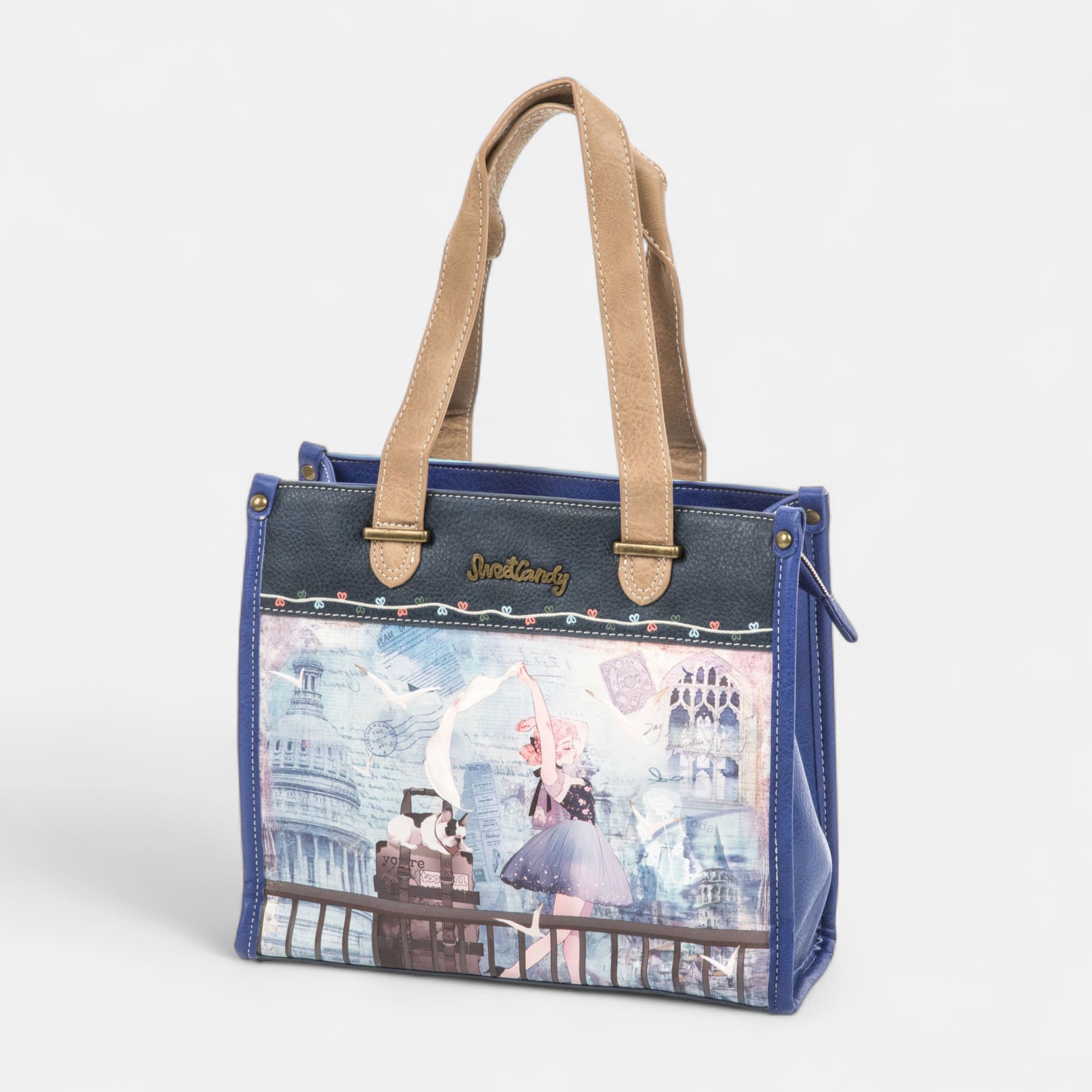 Sac à main bleu