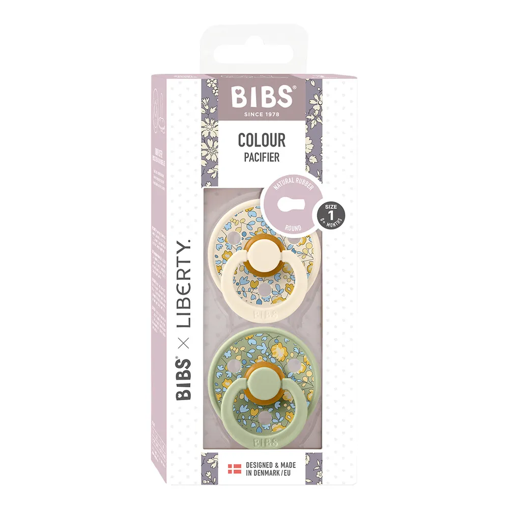 BIBS x Liberty Colour Latex Rund Eloise - Sage Mix - flere størrelser