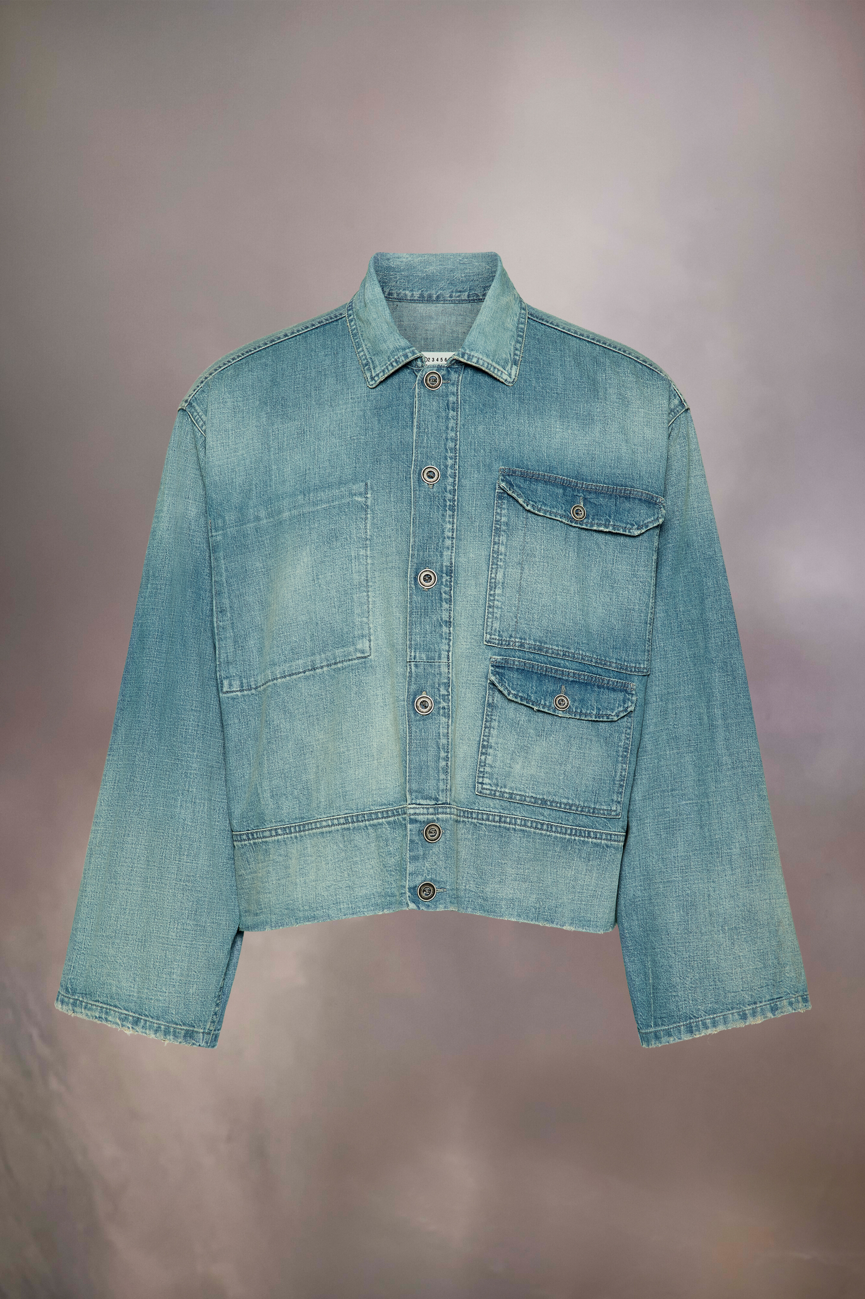 Caban en denim