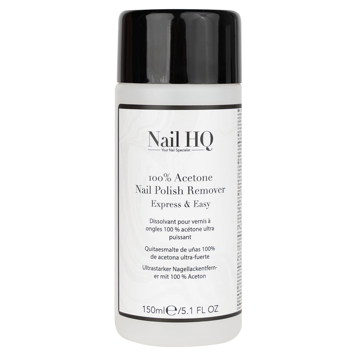 Dissolvant ongles -100% Acetone - 150ml