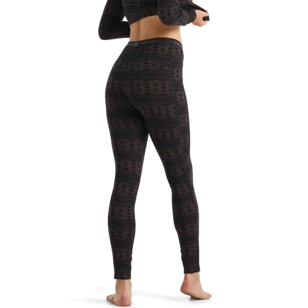 Collant thermique ICEBREAKER W 250 VERTEX LEGGINGS CRYSTALLINE BLACK/MINK