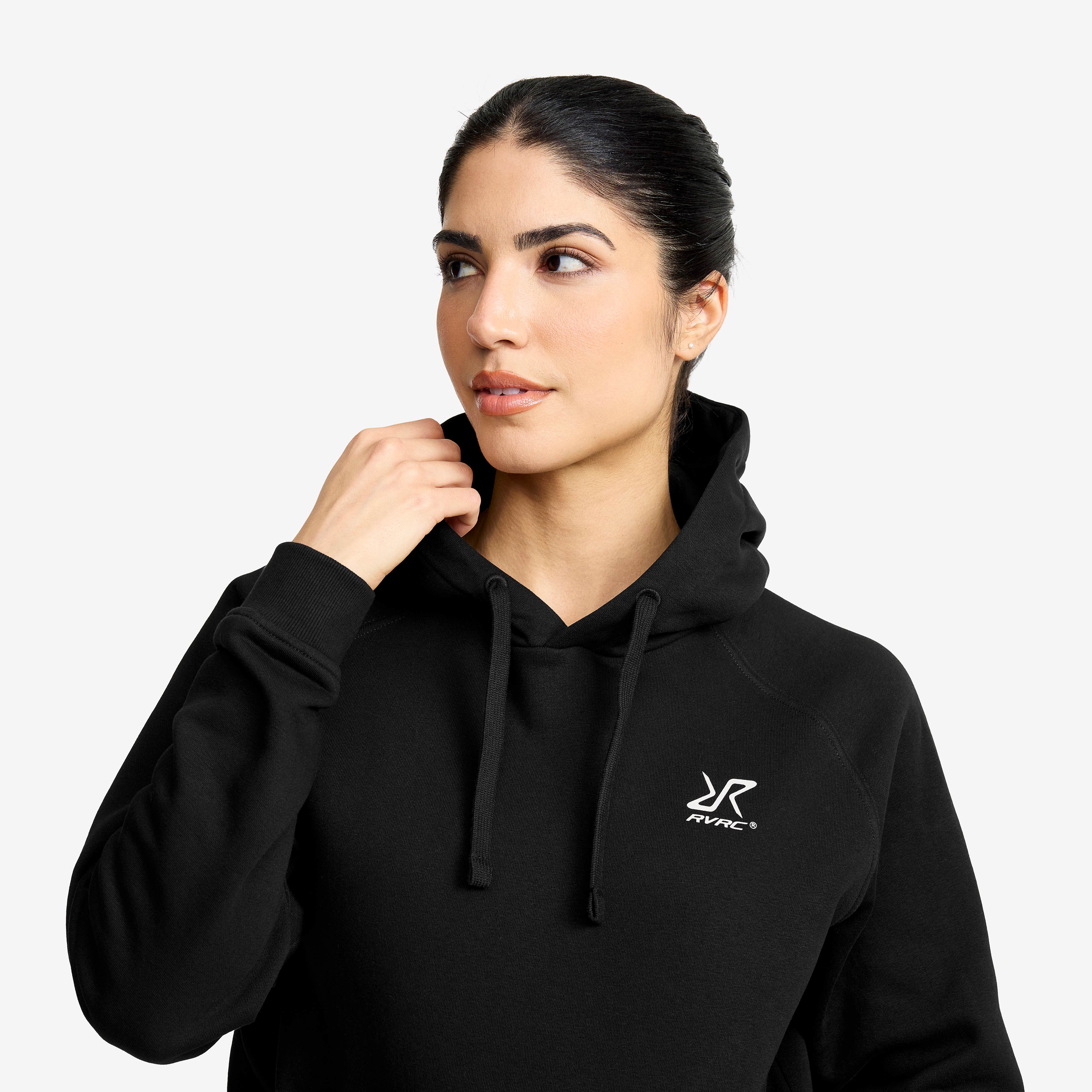 RVRC Hoodie Dame Black
