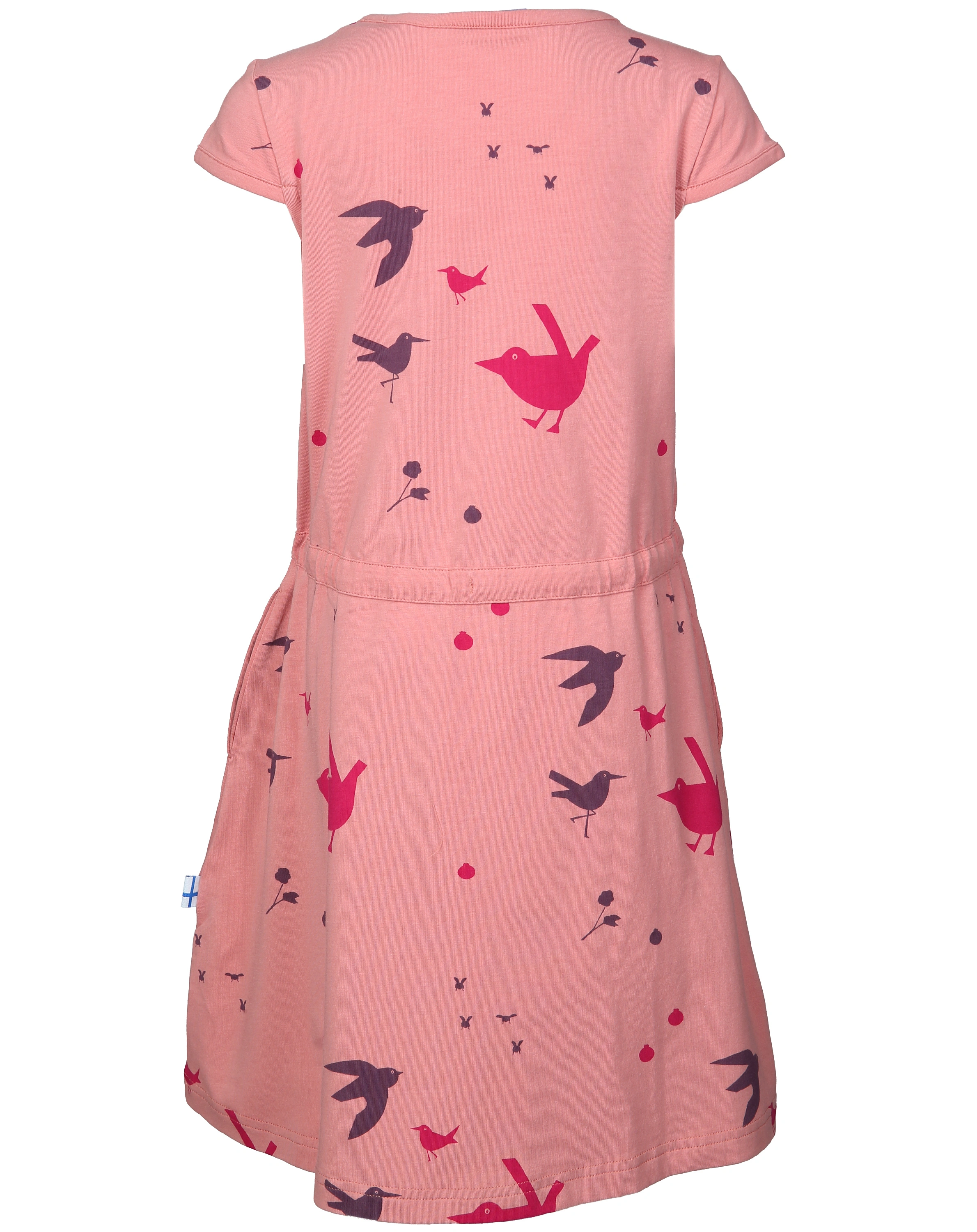 Jersey-Kurzarmkleid KIRKAS in terra cotta