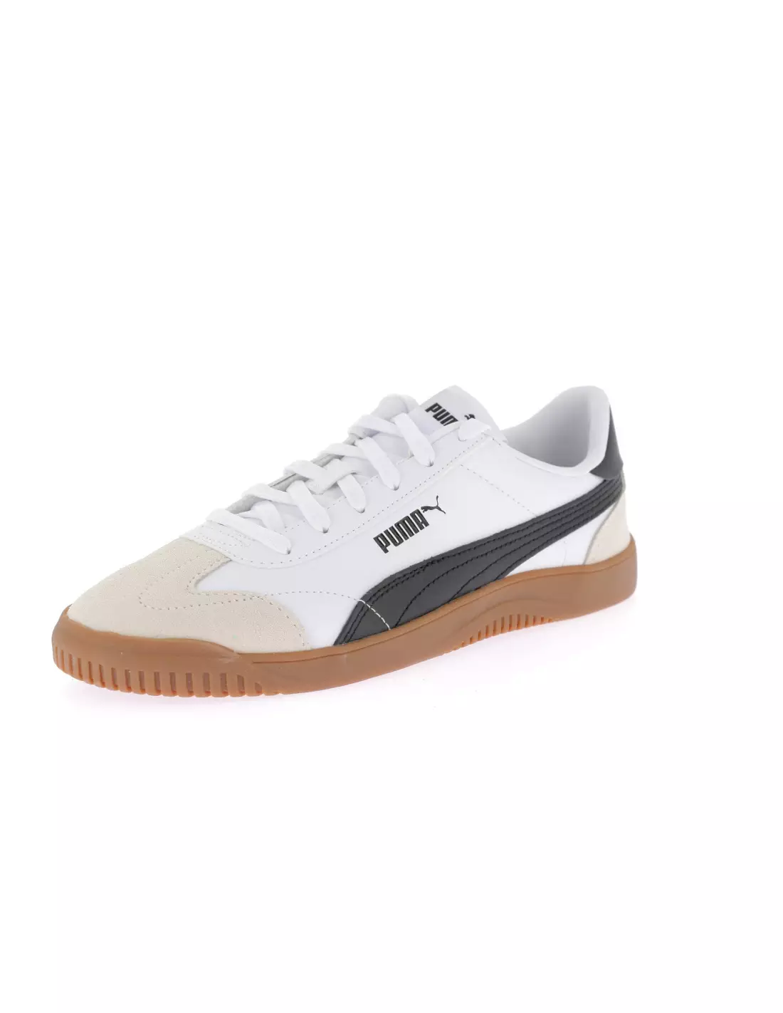 PUMA CLUB 5V5 SD - Baskets BEIGEBLANCNOIR