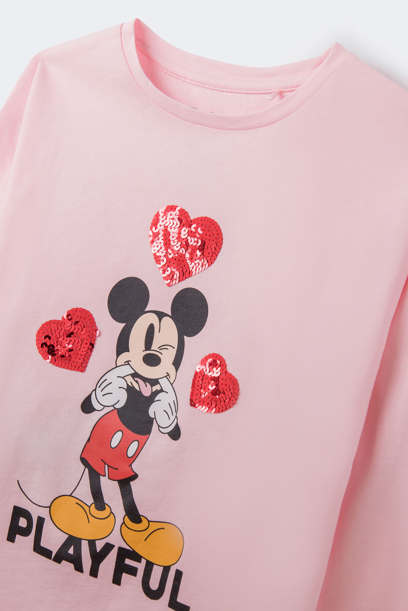 Camiseta do Mickey Mouse para meninas