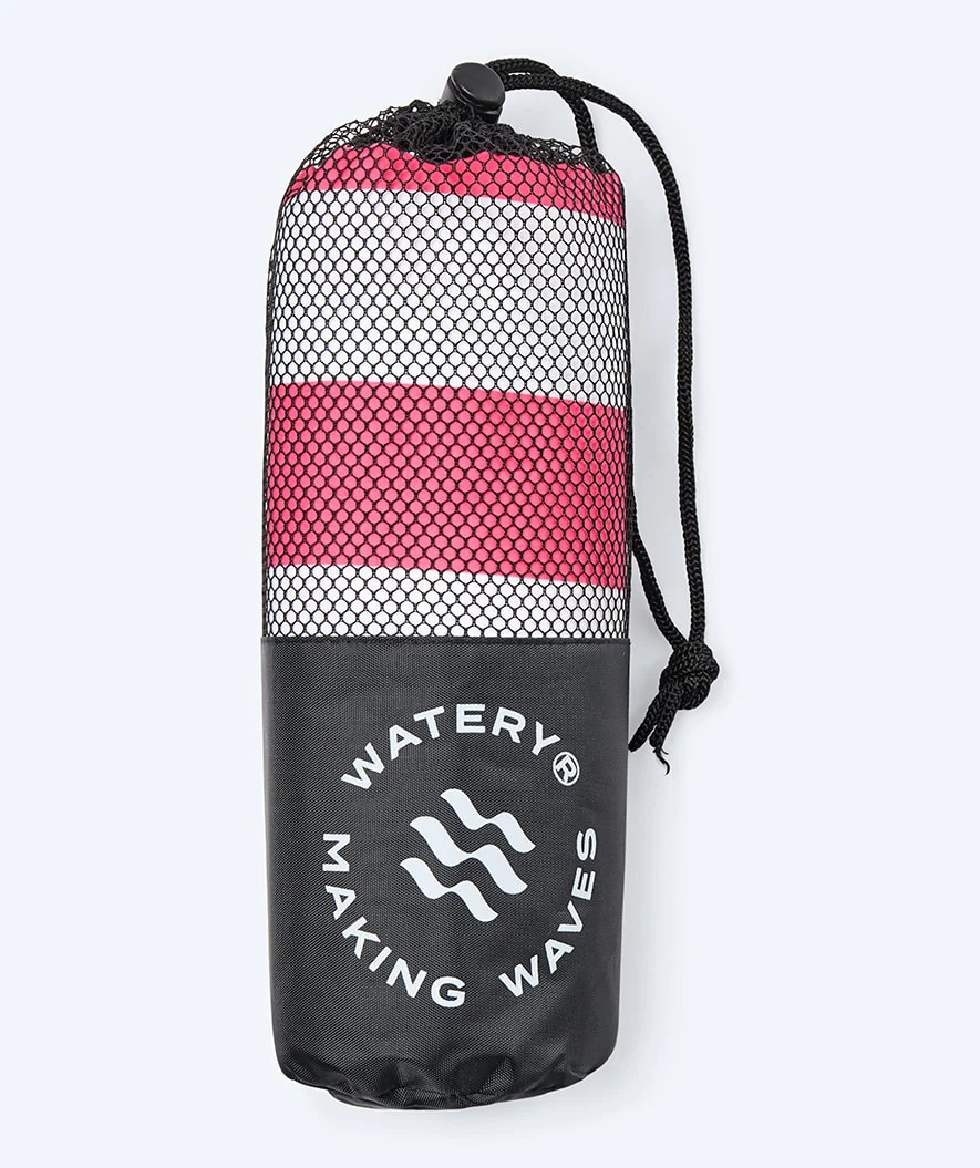 Watery microfiber håndklæde (160 x 80 cm) - Eco Nebraska - Pinky
