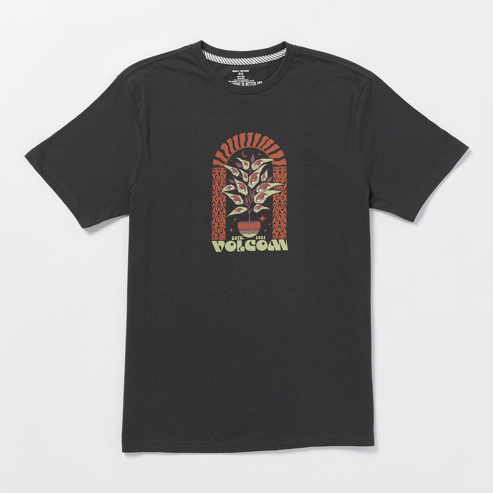 Camiseta Volcom Delights Farm To Yarn Earth Tripper - Stealth