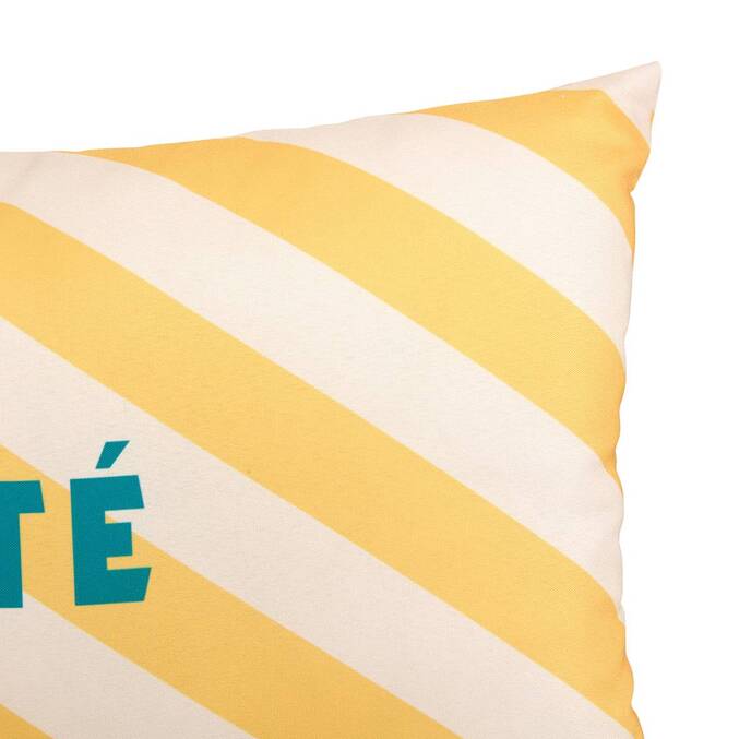 Coussin d'extérieur rectangulaire POOLSIDE Jaune
