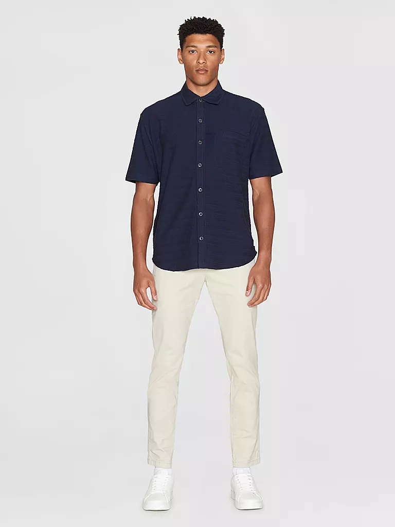 KNOWLEDGE COTTON APPAREL Poloshirt  blau