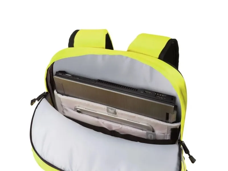 DICOTA Hi-Vis - Rygsæk - 32-38 liter - termoplastisk polyuretan (TPU), 600D RPET - gul