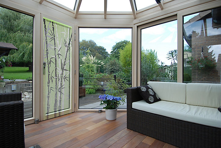 Rideau de porte bambou l.90 x H.200 cm