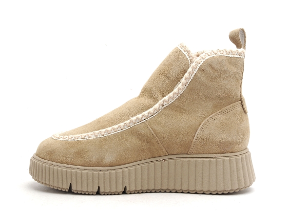Tamaris boots bottine plates femme 26865 41 beige