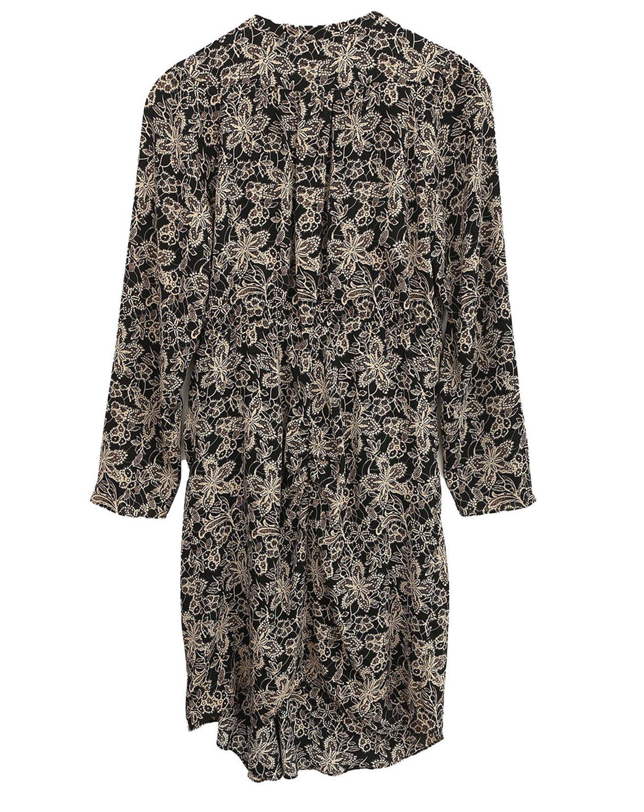 See u Soon Robe imprimée floral Luna noire