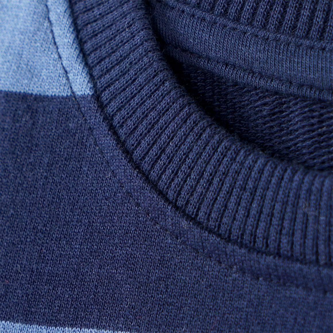 Topolino Jungen Sweatshirt mit Streifen dunkelblau / blaugrau