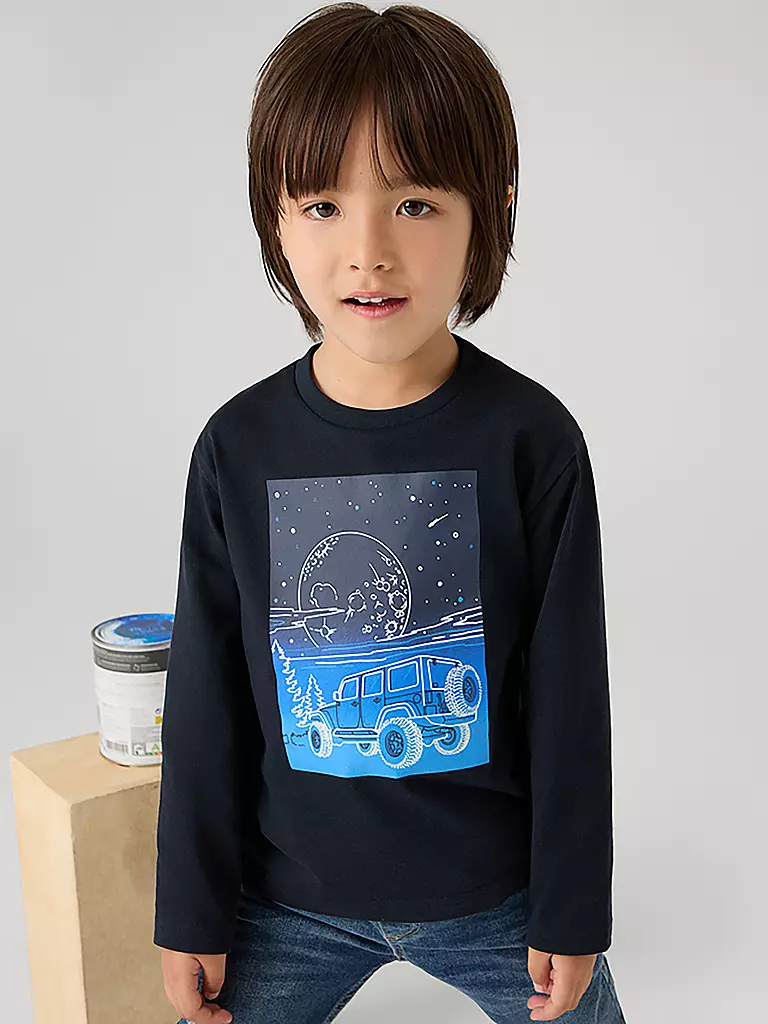 MAYORAL Jungen Langarmshirt dunkelblau