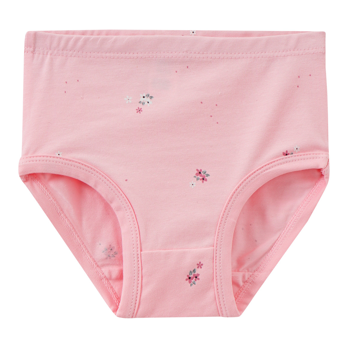 Topomini 3 Baby Slips mit Blümchen rosa / weiss