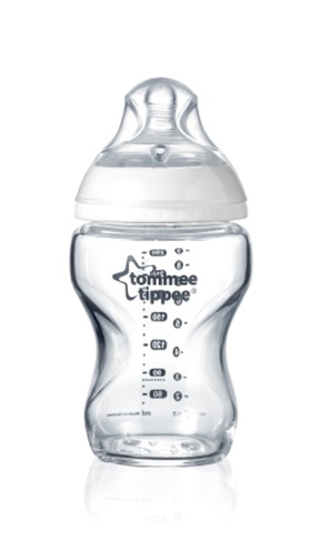 Biberon Close to nature Verre 250ml - TOMMEE TIPPEE