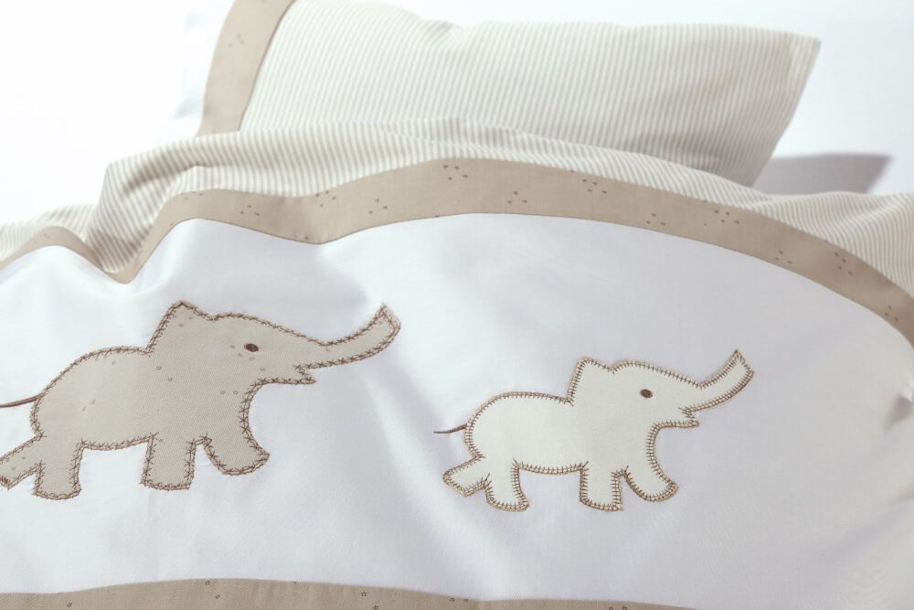 ALVI Bettwäsche Organic Cotton Olifant, 80x80