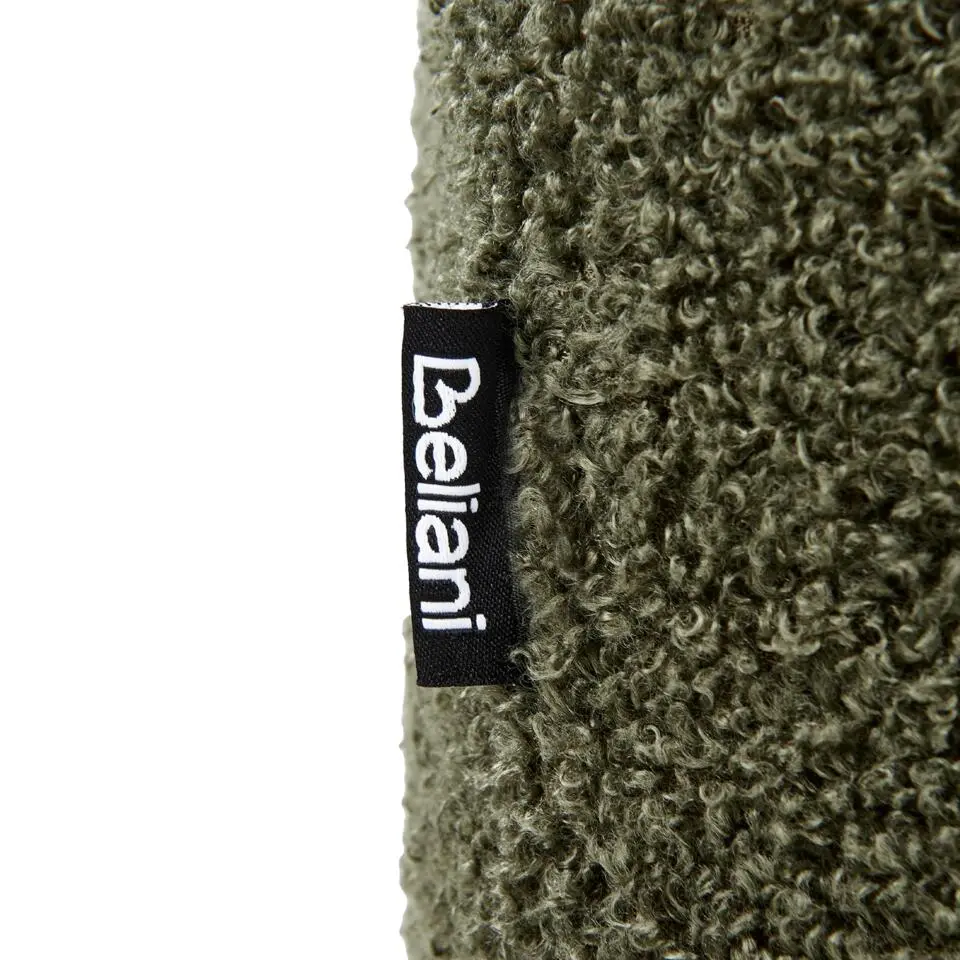 AGERUP - Fauteuil - Donkergroen - Bouclé